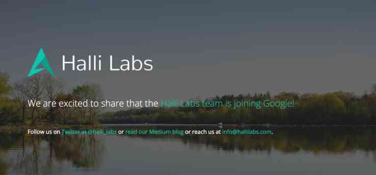 Halli Labs acquired by Google